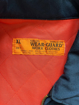Veste de travail bleue années 60 Wear-Guard - XL