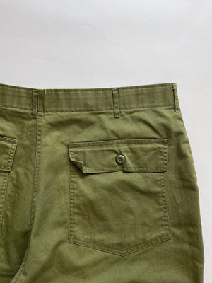 Fatigue pants OG 507. Production 1970. In deadstock condition. Military uniform that represented a turning point in the history of military clothing of the US Army.