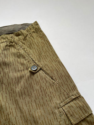 80s German Army Strichmuster DDR Pants