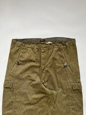 80s German Army Strichmuster DDR Pants