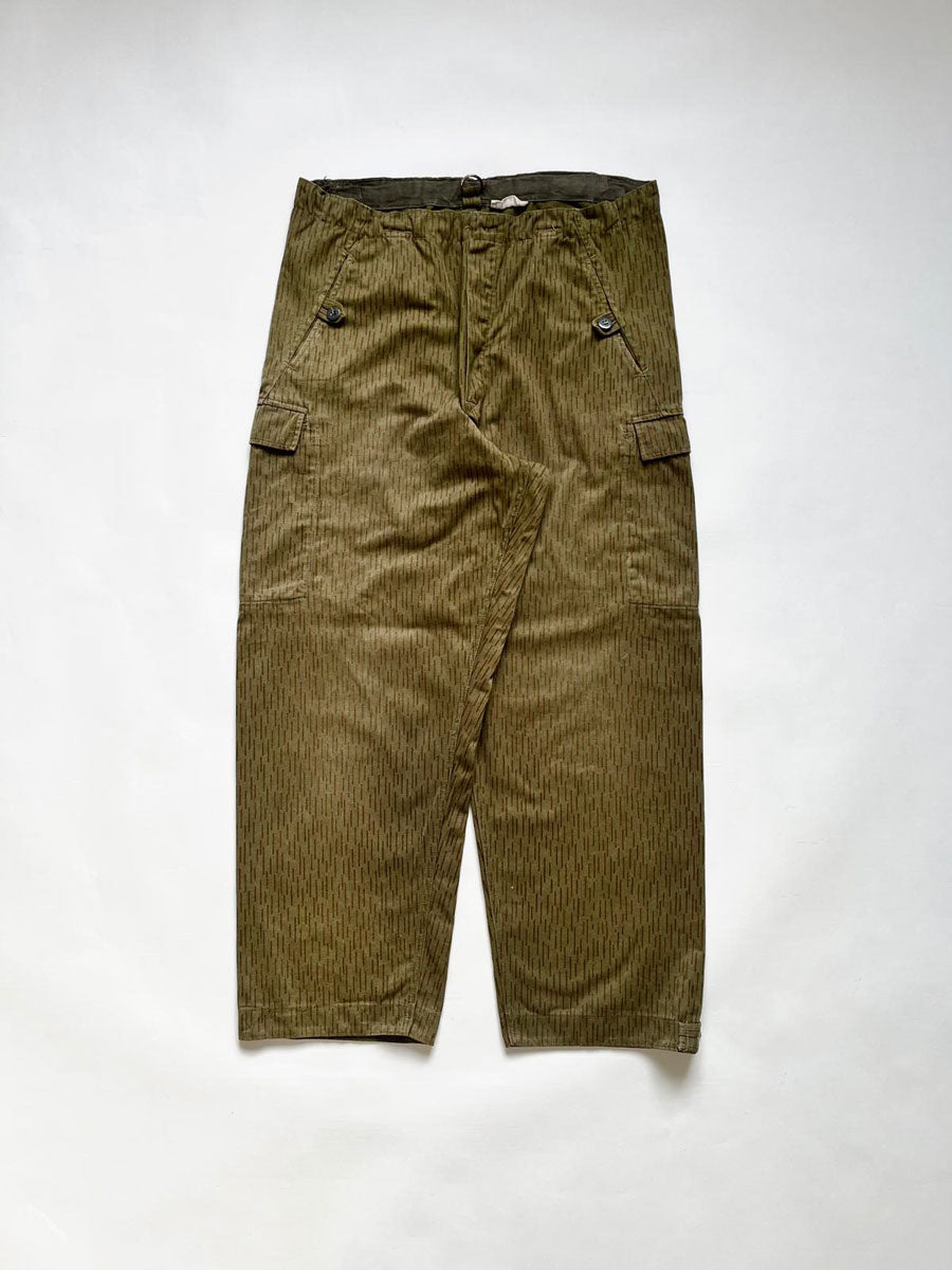 80s German Army Strichmuster DDR Pants