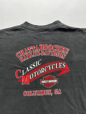 00s Harley Davidson Black Tee - M