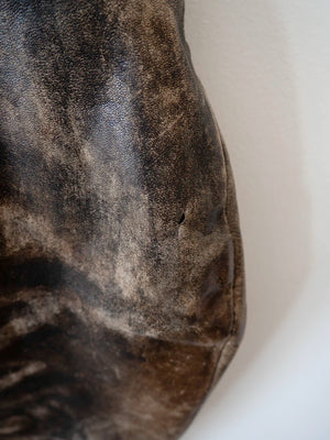 Dettaglio patina naturale sulla manica