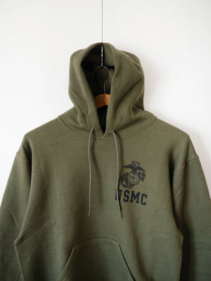US Marine Corps Kapuzenpullover in Grün