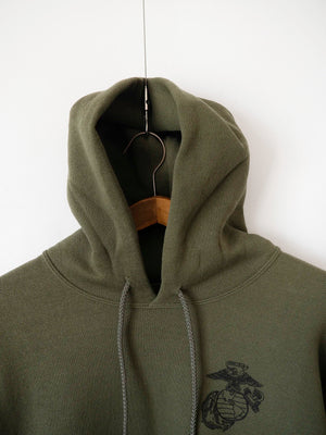 US Marine Corps Kapuzenpullover in Grün