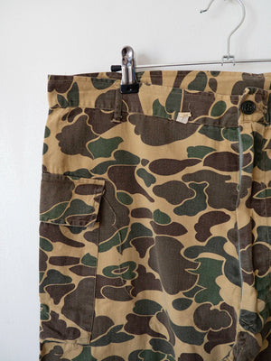 Pantalon treillis camouflage années 60 70 - T38 L34