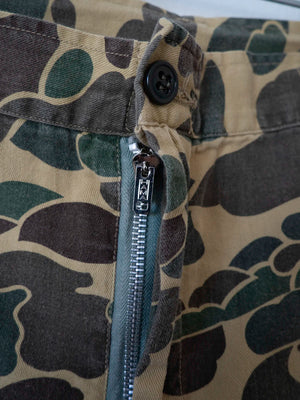 Pantalon treillis camouflage années 60 70 - T38 L34