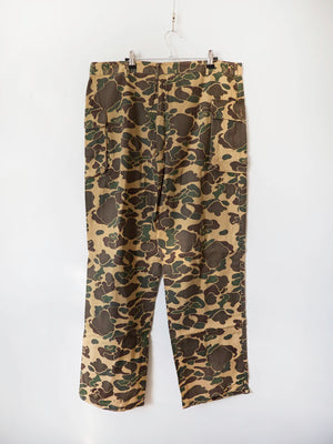 Pantalon treillis camouflage années 60 70 - T38 L34