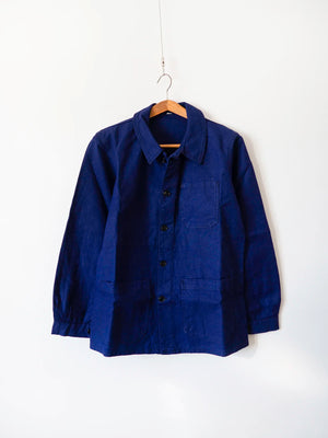 80s French work jacket - M