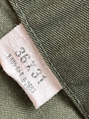 Pantalon de travail style militaire des années 80 OG 507 - 34x34