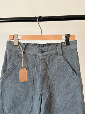 60s 70s Swiss Army Denim Work Pants - W30 L34