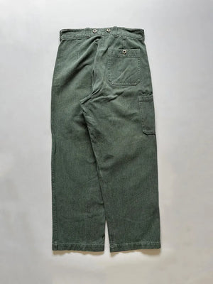 60 - 70s Swiss Army Denim Work Pants - W30 L30