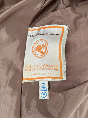 80s German suede jacket - L