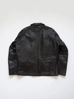60s Italian Goatskin Tank Jacket - M