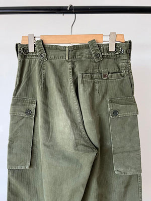 67s HBT Dutch Army cargo pant 31x30