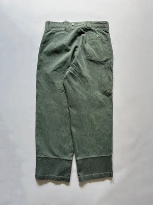 60 - 70s Swiss Army Denim Work Pants - W32 L30