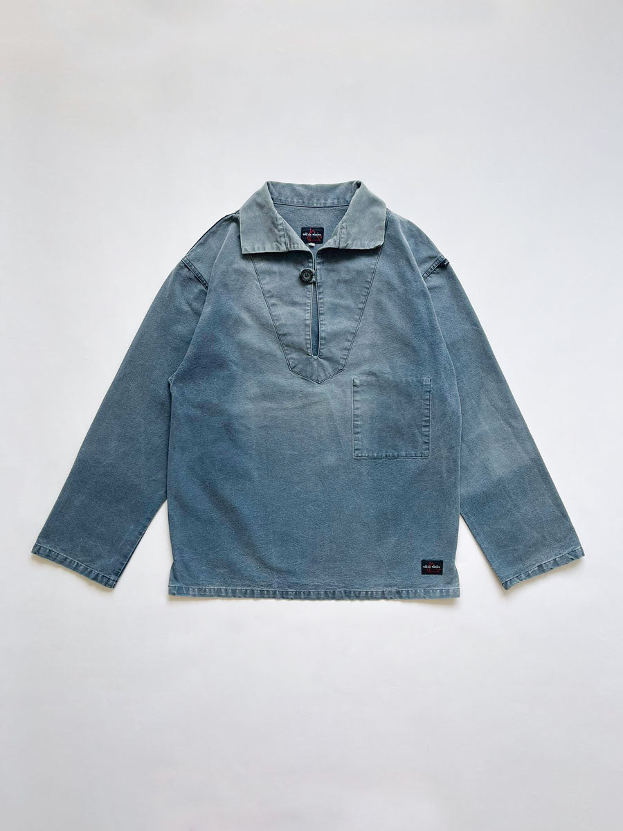 French fisherman smock vintage from the 1980s, Mat de Misaine brand