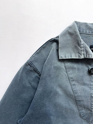 French fisherman smock vintage from the 1980s, Mat de Misaine brand