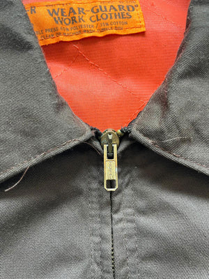 Veste de travail marron années 60 Wear-Guard - M