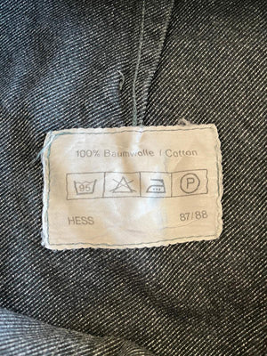 60s 70s Swiss Army Denim Work Pants - W30 L34