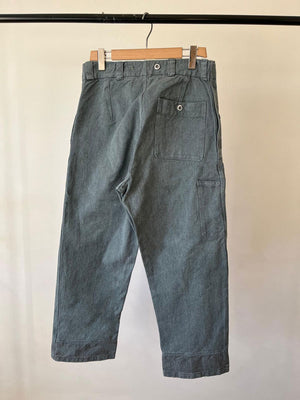 60s 70s Swiss Army Denim Work Pants - W32 L32