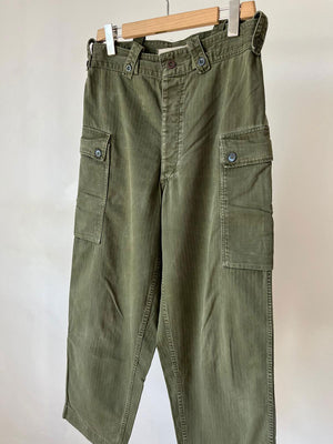 67s HBT Dutch Army cargo pant 31x30