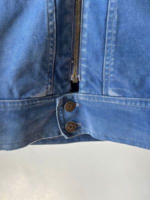 French Cyclist Jacket 60s 70s Vetement Combet - S