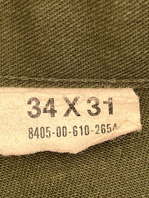 1980s Fatigue pants OG 507 - 33x32