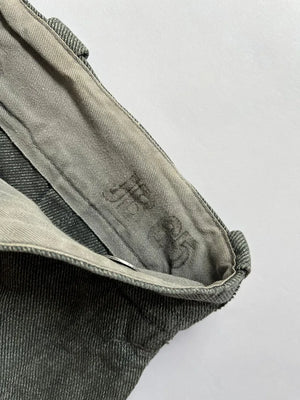 60 - 70s Swiss Army Denim Work Pants - W32 L32