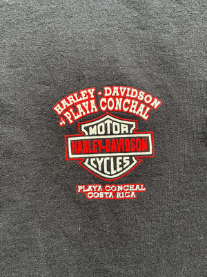 00s Harley Davidson Black Tee - XL