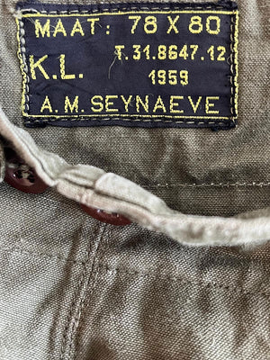 59s Dutch Army cargo pant 32X32