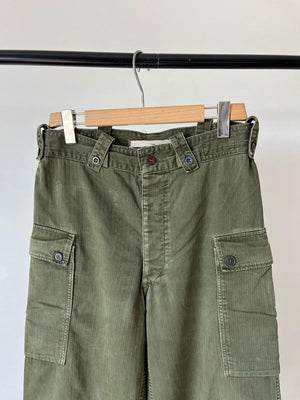 67s HBT Dutch Army cargo pant 31x30