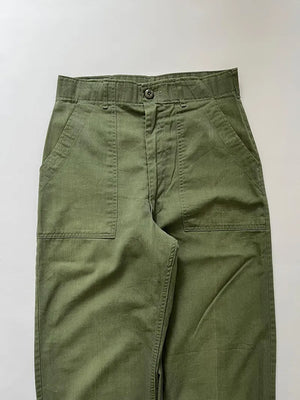 Pantalon de treillis des années 1970 OG 507 - 29x32