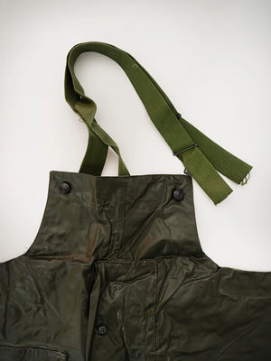 80s 90s Italian Navy Rain Pant - XL