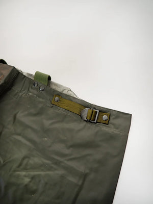 80s 90s Italian Navy Rain Pant - XL
