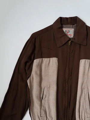 Blouson gabardine Ricky Ensenada années 50 - S