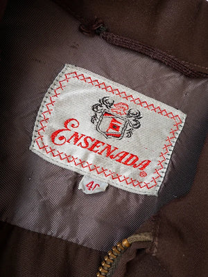 Blouson gabardine Ricky Ensenada années 50 - S