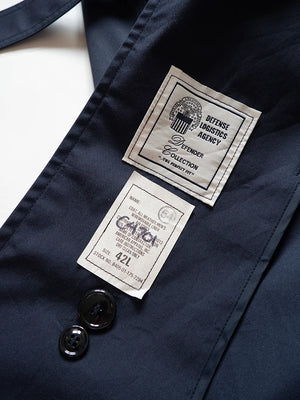 US Air Force Blue Trench Coat - L
