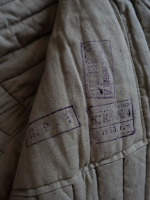 50s Bulgarian Telogreika Jacket - M
