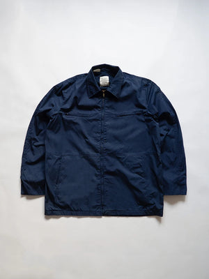 Vintage 1980s USN Utility Jacket, size large. Beautiful blue US Navy jacket with plush interior, cuffs and in excellent condition. A true vintage jacket.
