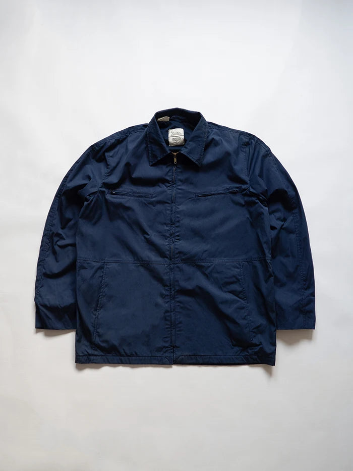 Vintage 1980s USN Utility Jacket, size large. Beautiful blue US Navy jacket with plush interior, cuffs and in excellent condition. A true vintage jacket.