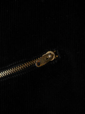1960s Black Spanish Corduroy Jacket - M