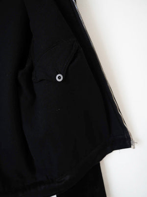 1960s Black Spanish Corduroy Jacket - M