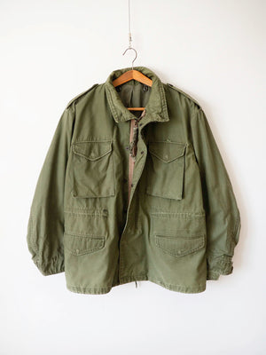 Giacca M65 US Army anni '80 taglia Large Regular, vista anteriore