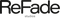 Icon Logo Refade Studios black a vintage clothing shop based in Italy. Refade Studios clothes vintage shop.