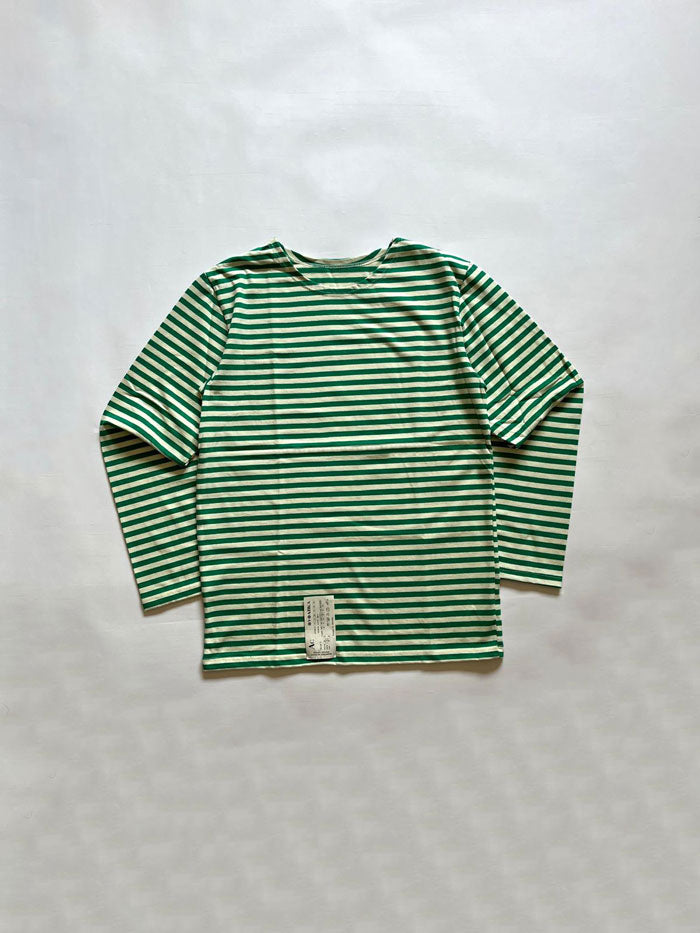 Russian Striped Shirt Telnyashka Green