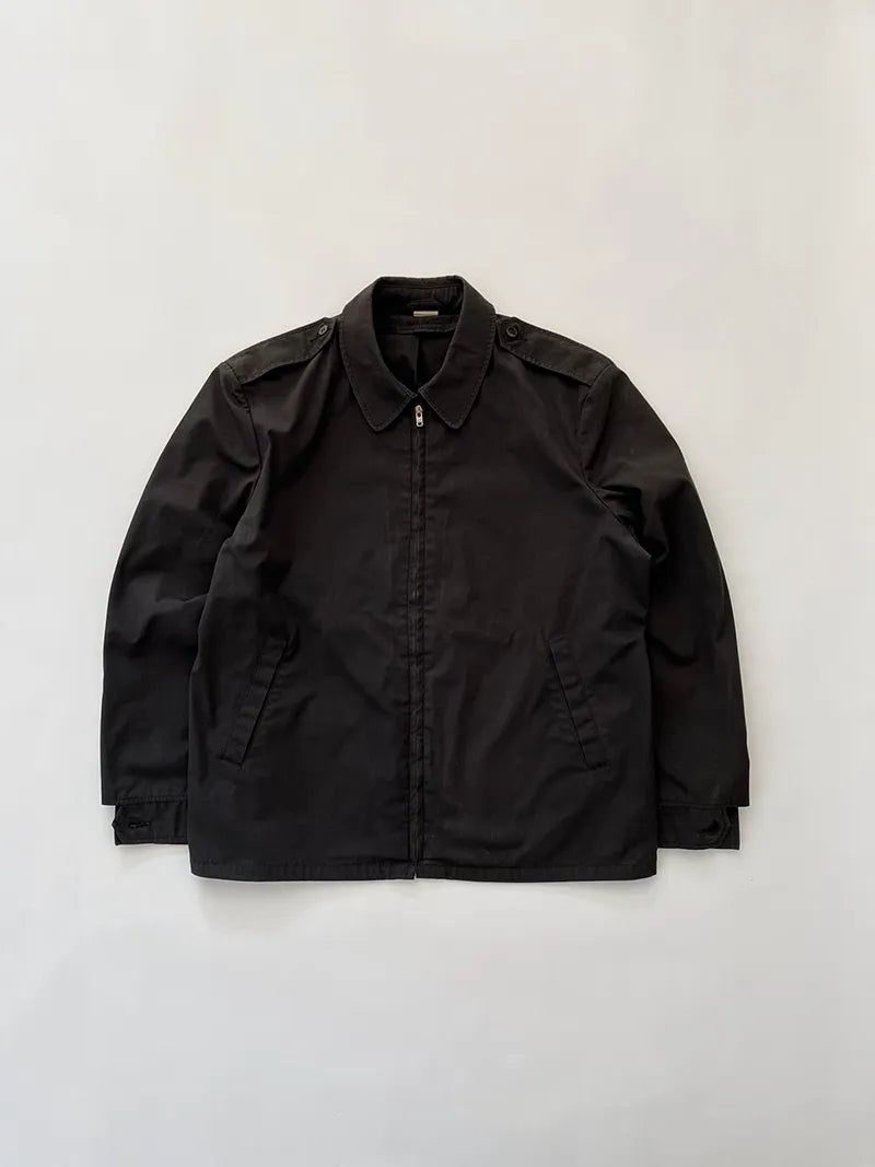 80s US Navy Light Jacket Black - XL