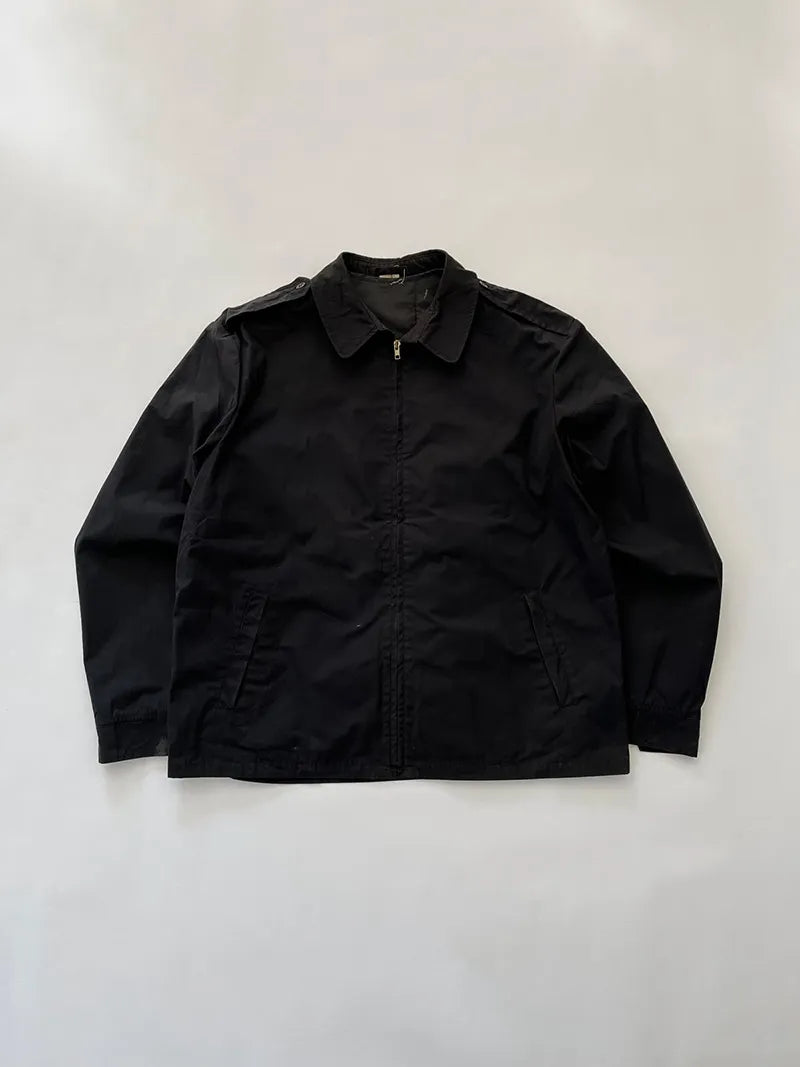 80s US Navy Light Jacket Black - XL