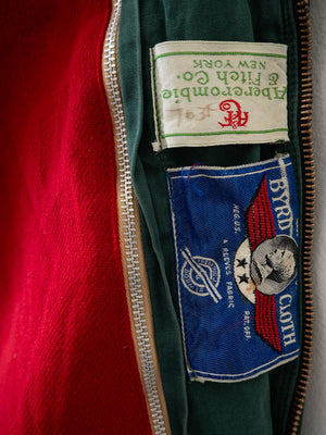 1940s Abercrombie & Fitch Byrd Cloth Jacket - S