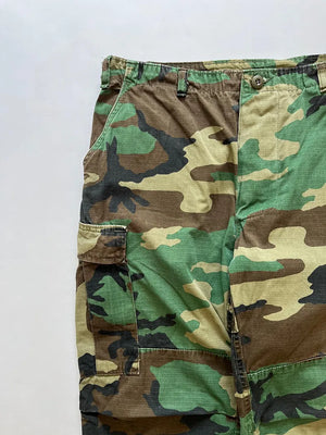 Pantalon US Army Ripstop Woodland années 80 - M Regular